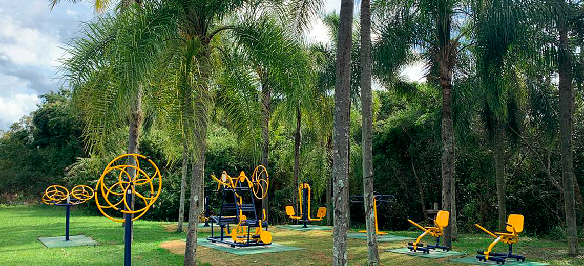 academia1 - Ninho Verde II - Loteamento Fechado no Interior de SP